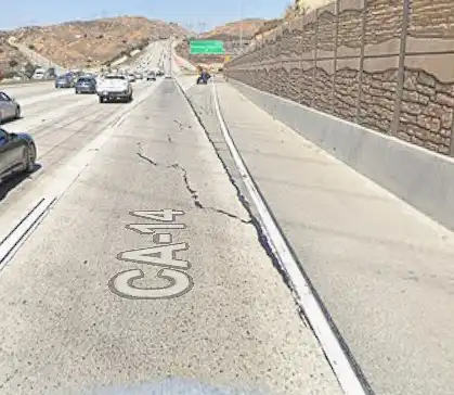 01-15-2026-Crash-on-Northbound-SR-14-South-of-Placerita-Canyon-Road