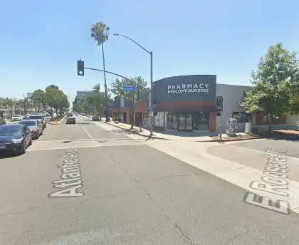 01-19-2026-Los-Angeles-County-CA-–-Two-Injured-After-Tesla-Crashes-Into-Pharmacy-in-Long-Beach