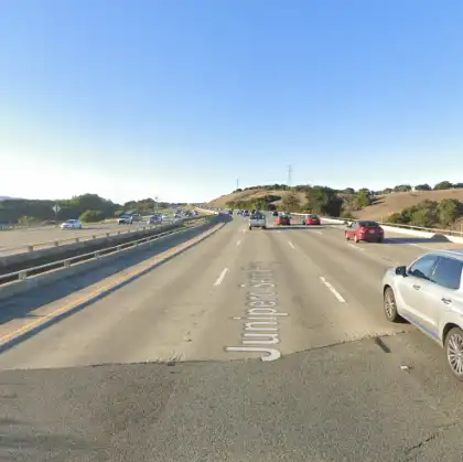 03-24-2026-San-Mateo-County-CA-–-Two-People-Injured-in-Fiery-Crash-on-I-280-in-Redwood-Cit