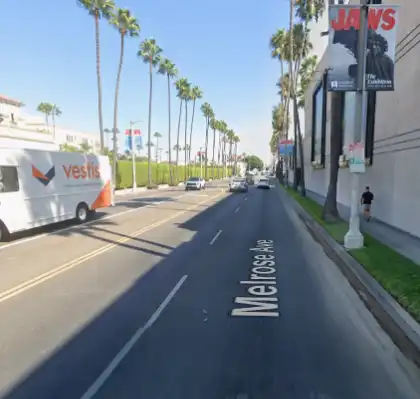 07-13-2026-Los-Angeles-County-CA-–-Two-Hospitalized-After-Collision-Involving-Truck-and-Tesla-on-Melrose-Ave