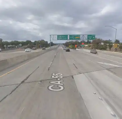 07-27-2026-Orange-County-CA-–-One-Killed-in-Three-Vehicle-Crash-on-Southbound-55-Freeway