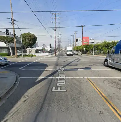09-25-2026-Los-Angeles-County-CA-–-One-Taken-To-Hospital-After-Car-Becomes-Wedged-Beneath-Big-Rig-in-Vernon