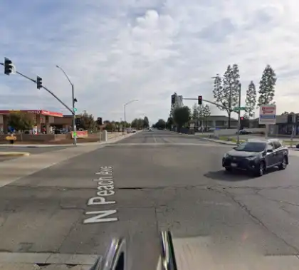 10-04-2026-Fresno-County-CA-–-SUV-Driver-Flees-After-Crash-With-Semi-Truck-on-Olive-and-Peach-Ave